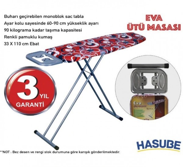 Hasube Eva Ütü Masası
