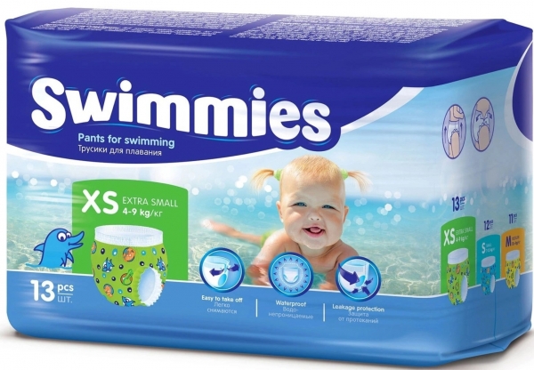 Swimmies Swinpants Mayo XS Beden 13 Adet Bebek Bezi