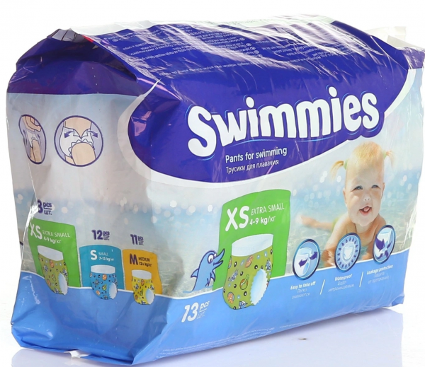 Swimmies Swinpants Mayo XS Beden 13 Adet Bebek Bezi