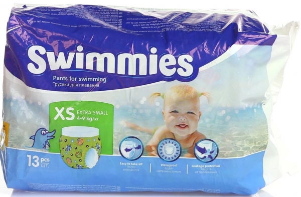Swimmies Swinpants Mayo XS Beden 13 Adet Bebek Bezi