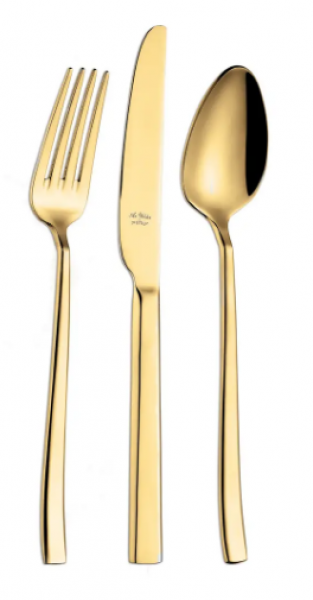 Aryıldız Caprice Gold 24 Parça Çatal Kaşık Bıçak Takımı