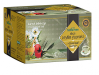 Shiffa Home Zeytin Yapraklı Ve Alıçlı Bitki Çayı Bardak Poşet 40 Adet resim