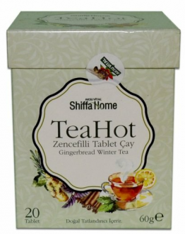 Shiffa Home Tea Hot Zencefilli Tablet Çay 20 Adet