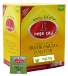 Neşe Çay Yeşil Çay Pratik Bardak Poşet 500 Adet resim