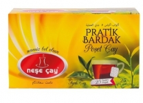 Neşe Çay Siyah Çay Pratik Bardak Poşet 25 Adet resim