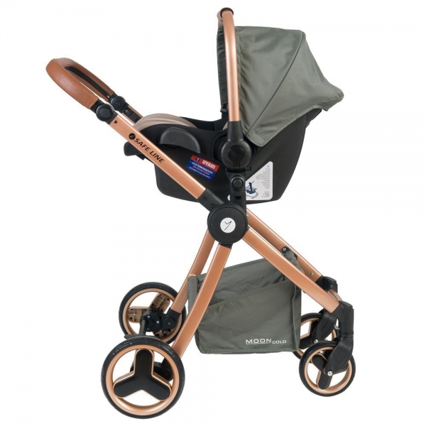 Safe Line Moon Gold Travel Sistem Bebek Arabası