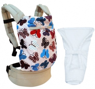Solomom Baby Kelebekler Yenidoğan Set Kanguru