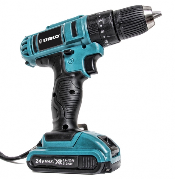 Deko RX-SET 24 V 5 Ah + Set Akülü Matkap