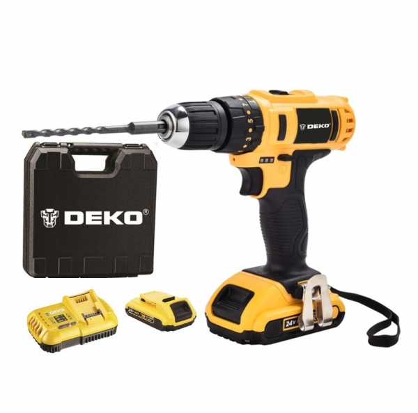 Deko Pro 24 V 5 Ah Akülü Matkap
