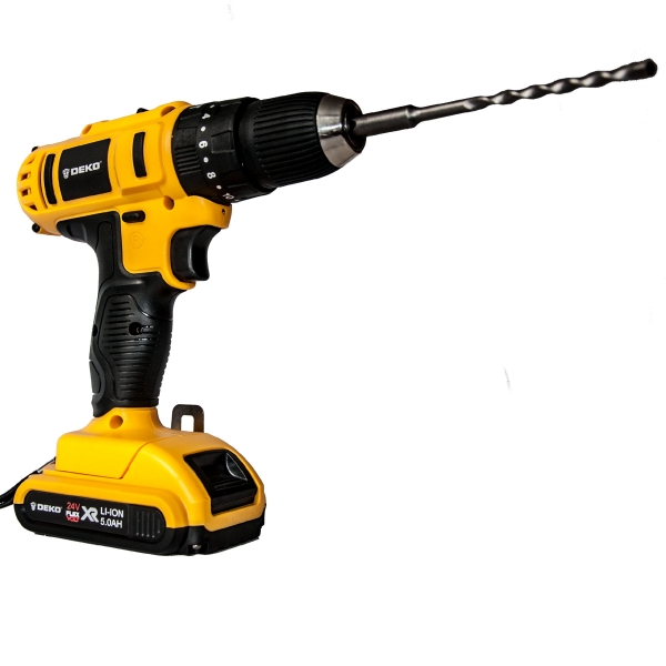 Deko 24 V 5 Ah + Set Akülü Matkap