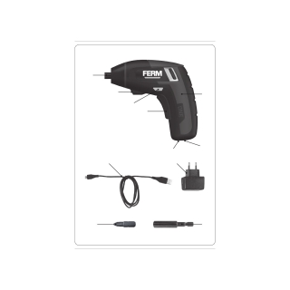 Ferm CDM1108S Akülü Vidalama