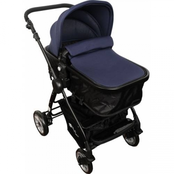 4 Baby Flexi Siyah Şase Travel Sistem Bebek Arabası