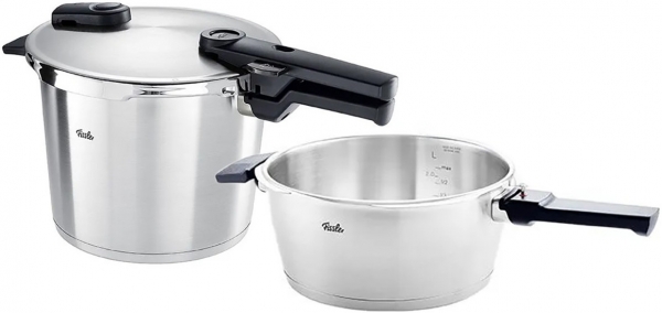 Fissler Vitaquick 8+4 Düdüklü Tencere (8 Litre / 4 Litre)