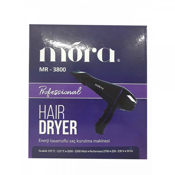 Mora Mr-3800 Saç Kurutma Makinesi