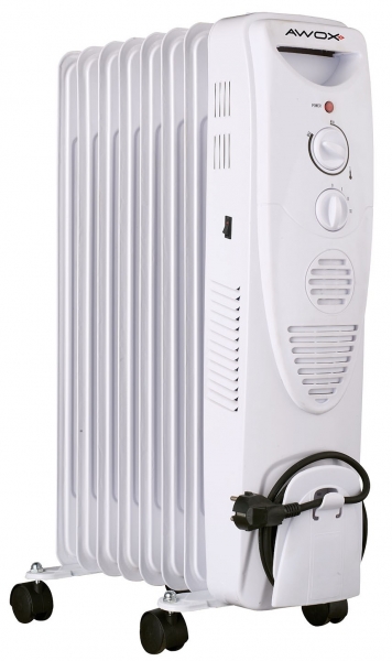 Awox Dilimfit Plus 8 2400W Yağlı Radyatör (8 Dilim)