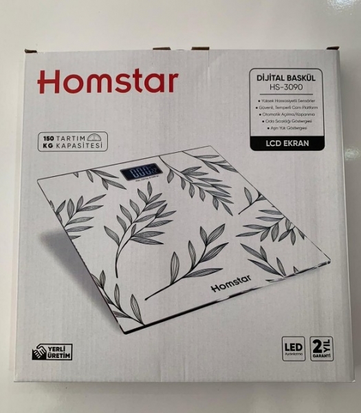 Homstar HS-3090 Banyo Tartısı