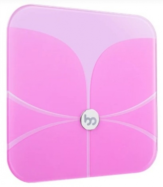 Femometer Butterfly Pembe Dijital Banyo Tartısı
