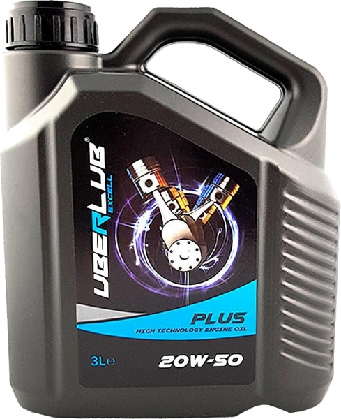 Uberlub Excell Plus 20W-50 Motor Yağı (3 litre)