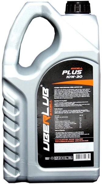 Uberlub Excell Plus 10W-30 Motor Yağı (7 litre)