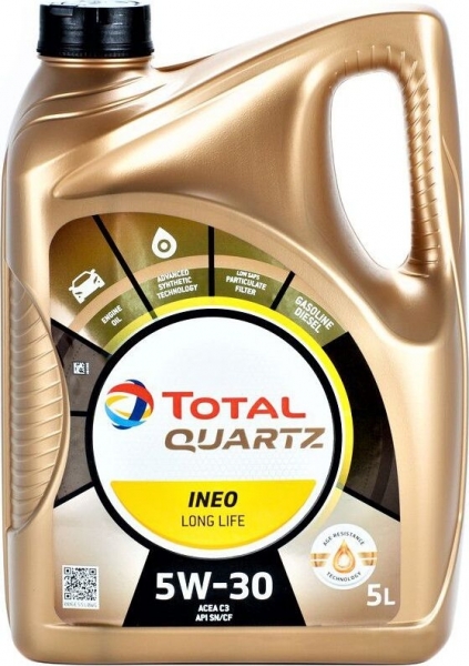 TotalEnergies Quartz Ineo Long Life 5W-30 Motor Yağı (5 litre)