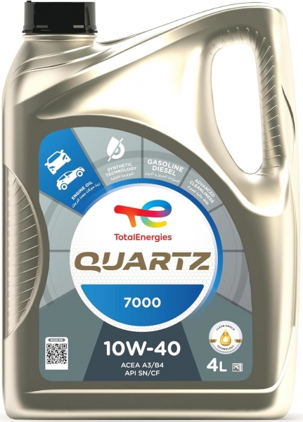 TotalEnergies Quartz 7000 10W-40 Motor Yağı (4 litre)