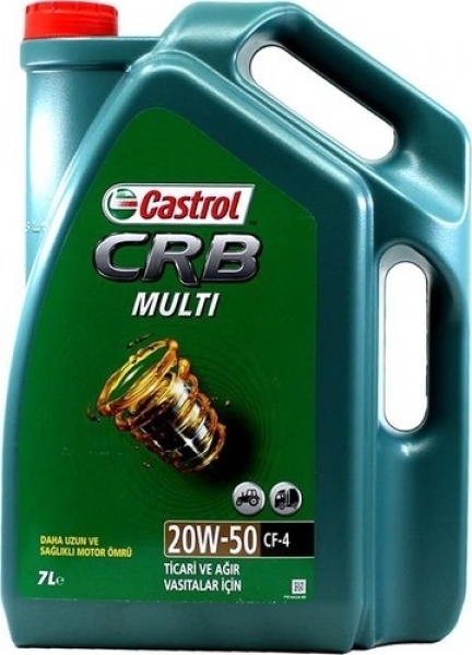 Castrol CRB Multi 20W-50 CF-4 Motor Yağı (7 litre)