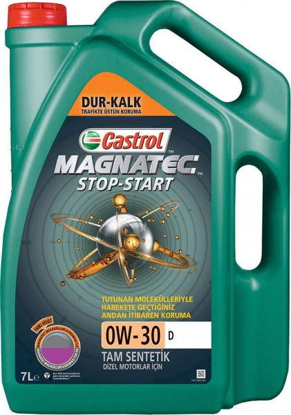Castrol Magnatec Stop-Start 0W-30 D Motor Yağı (7 litre)