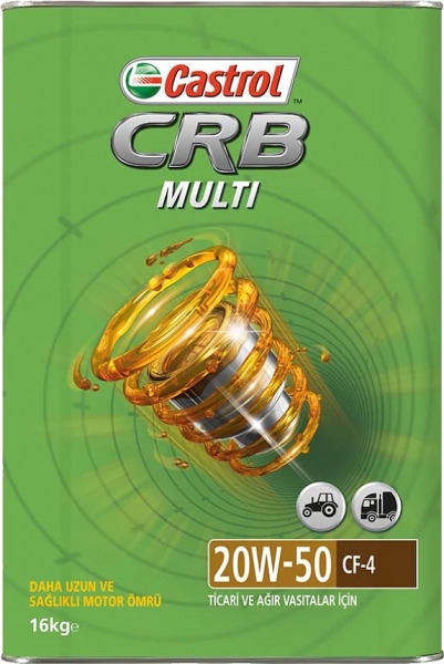 Castrol CRB Multi 20W-50 CF-4 Motor Yağı (18 litre)