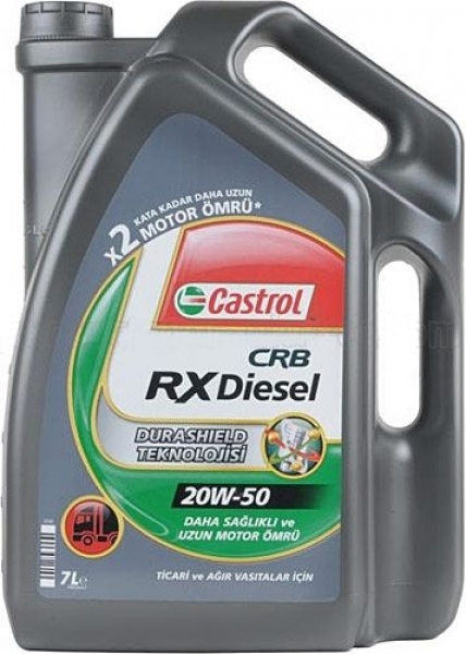 Castrol CRB RX Diesel 20W-50 Motor Yağı (7 litre)