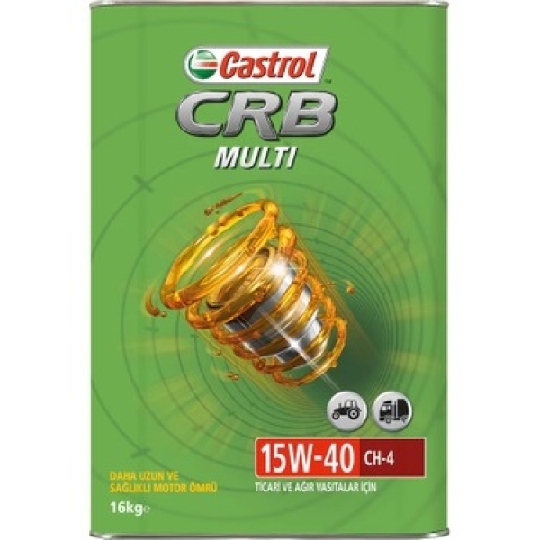 Castrol CRB Multi 15W-40 CH-4 Motor Yağı (18 litre)
