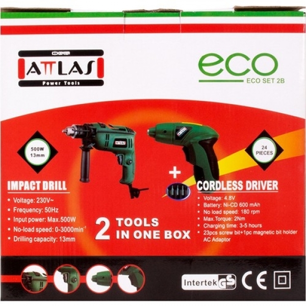 Attlas ECO SET 2B Matkap