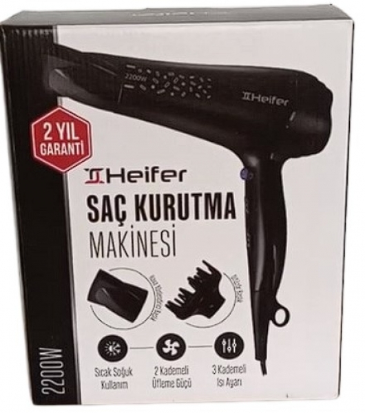 Heifer 558B Saç Kurutma Makinesi
