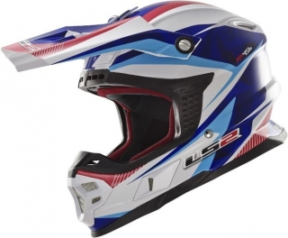 LS2 MX456 Quartz Mavı-Kırmızı