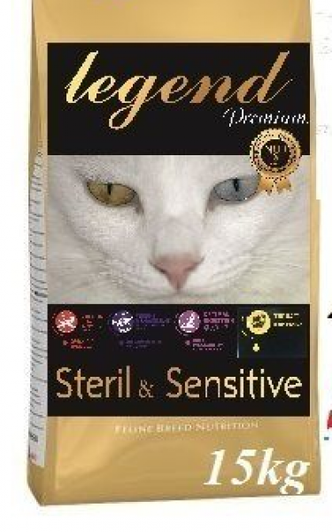 Legend Gold Premium Steril Sterilised Hindi ve Tavuklu 15 kg Kedi Maması
