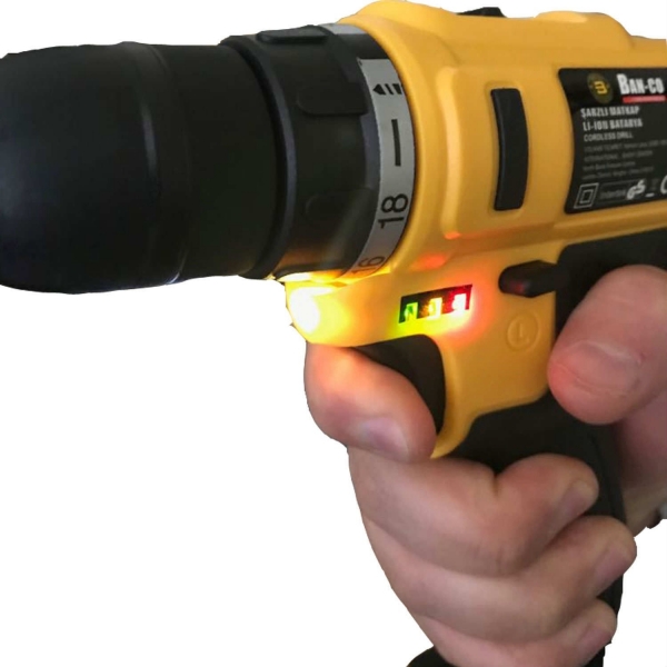 Ban-Co 18 V 1.5 Ah Darbesiz Akülü Matkap