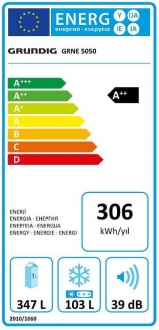 Grundig GRNE 5050 Buzdolabı