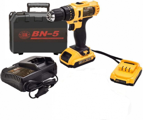 BN-5 24 V 5 Ah Darbesiz Akülü Matkap