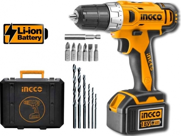 Ingco CDLI228180 Akülü Matkap