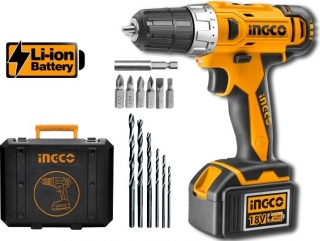 Ingco CDLI228180 Akülü Matkap