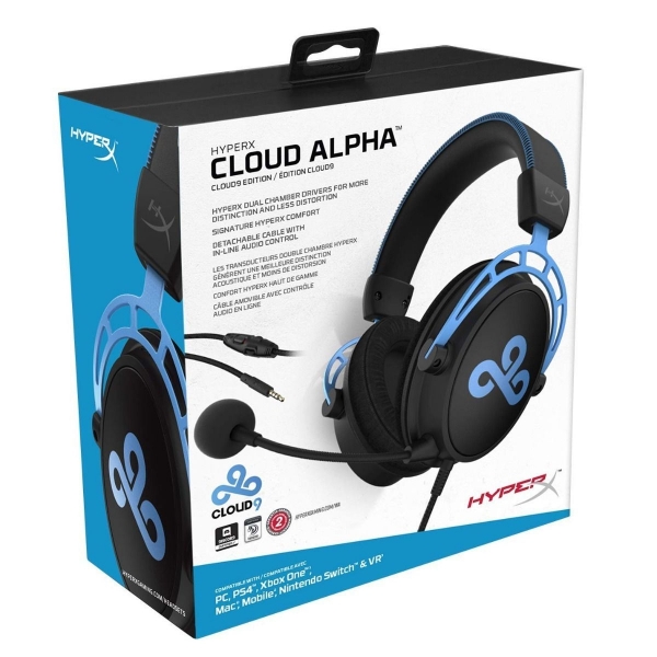 HyperX Cloud Alpha Cloud9 Edition Kablolu Kulaklık