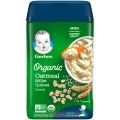 Gerber Baby Organik Yulaf Ezmesi Kinoa ve Darı Karışımlı Bebek Maması 8 oz 227 gr resim