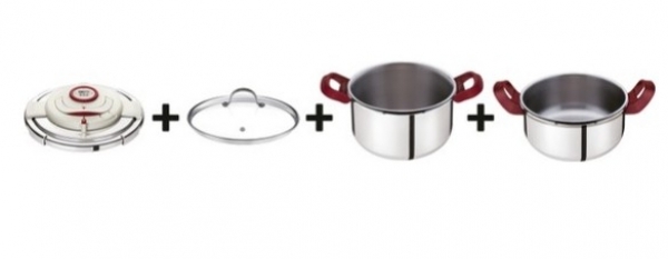 Tefal Clipso Precision 6+4.5 Düdüklü Tencere