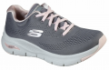 Skechers Arch Fit Sunny Outlook (149057-GYPK) Kadın Spor Ayakkabı