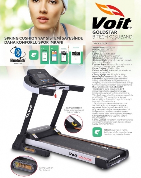 Voit Goldstar Koşu Bandı