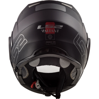 LS2 FF399 Valiant Prox Siyah-Mat Titanyum