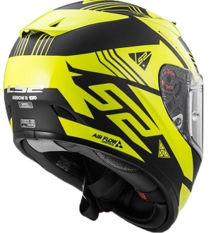LS2 FF323 Arrow Neon Siyah-Sarı