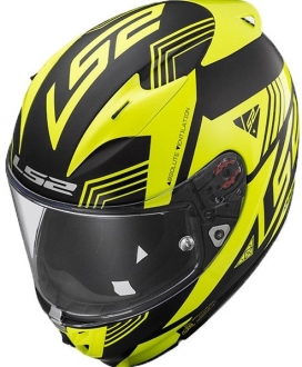 LS2 FF323 Arrow Neon Siyah-Sarı