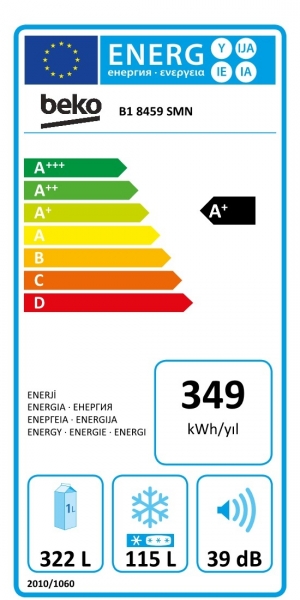 Beko B1 8459 SMN Buzdolabı
