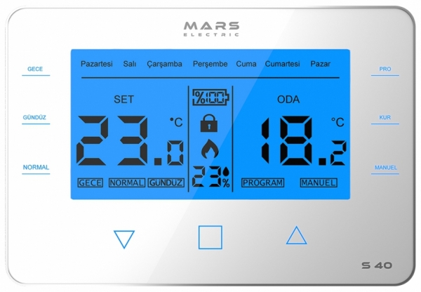 Mars S40 Oda Termostatı