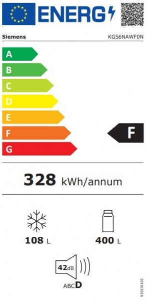 Siemens KG56NAWF0N Buzdolabı